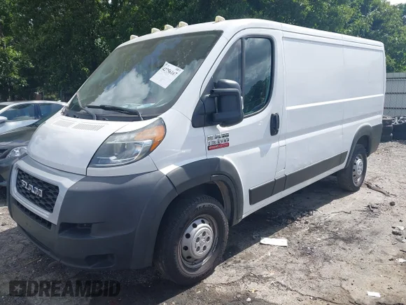 ✅ 2019 Ram ProMaster Cargo • VIN: 3C6TRVAG2KE538843 • Lot: 42756167. Wystawiony na IAAI z przebiegiem 196 269 mil. Bezpłatny archiwum sprzedaży aukcyjnych z USA i szczegółowy raport historii pojazdu na DreamBid. Zdjęcie 2.