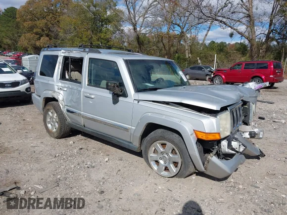 ✅ 2007 Jeep Commander Limited • VIN: 1J8HH58267C673343 • Lot: 43648297. Listed on IAAI with 139,698 mi. Free auction sales archive from the USA and detailed vehicle history report at DreamBid. Image 1.