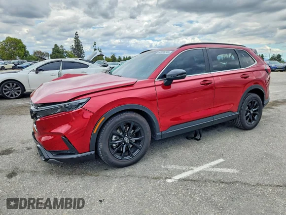 ✅ 2025 Honda CR-V Sport-L • VIN: 7FARS5H82SE008408 • Lot: 52526246. Listed on Copart with 72,242 mi. Free auction sales archive from the USA and detailed vehicle history report at DreamBid. Image 1.