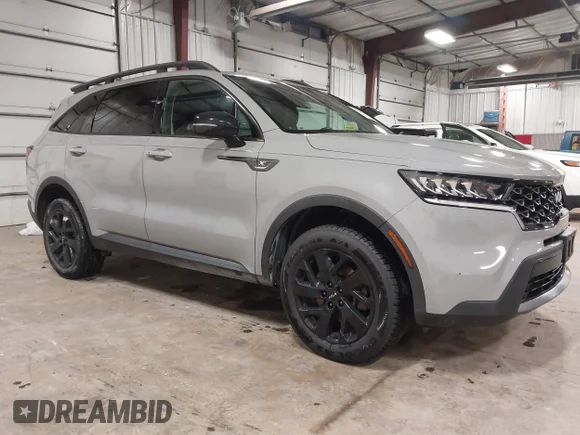 ✅ 2023 Kia Sorento X-Line S • VIN: 5XYRLDLC3PG176430 • Lot: 44946762. Listed on IAAI with 49,756 mi. Free auction sales archive from the USA and detailed vehicle history report at DreamBid. Image 1.