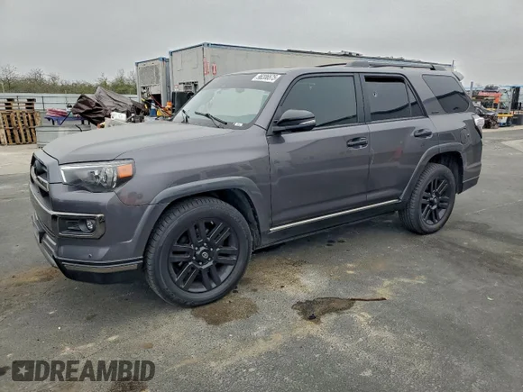 ✅ 2021 Toyota 4Runner Nightshade • VIN: JTEJU5JR4M5957612 • Lot: 96206575. Listed on Copart with 74,833 mi. Free auction sales archive from the USA and detailed vehicle history report at DreamBid. Image 1.