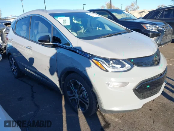 ✅ 2020 Chevrolet Bolt EV Premier • VIN: 1G1FZ6S06L4110525 • Lot: 43725370. Listed on IAAI with 66,275 mi. Free auction sales archive from the USA and detailed vehicle history report at DreamBid. Image 1.
