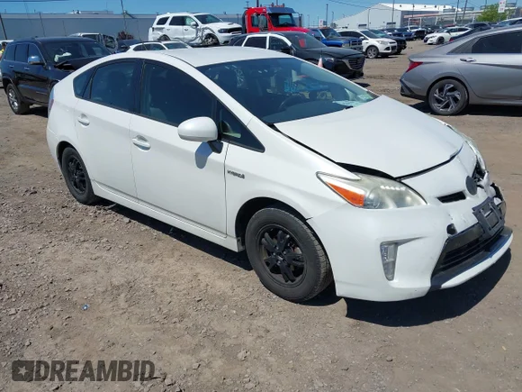 ✅ 2012 Toyota Prius Three • VIN: JTDKN3DU2C5464939 • Lot: 45269568. Listed on IAAI with 178,939 mi. Free auction sales archive from the USA and detailed vehicle history report at DreamBid. Image 1.