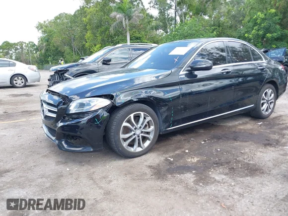 ✅ 2015 Mercedes-Benz C 300 • VIN: 55SWF4KB1FU004677 • Lot: 45498968. Listed on IAAI with 165,830 mi. Free auction sales archive from the USA and detailed vehicle history report at DreamBid. Image 2.