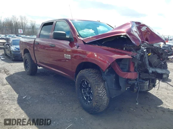 ✅ 2018 Ram 1500 Express • VIN: 3C6RR7KG8JG235511 • Lot: 44776204. Listed on IAAI with 112,459 mi. Free auction sales archive from the USA and detailed vehicle history report at DreamBid. Image 1.