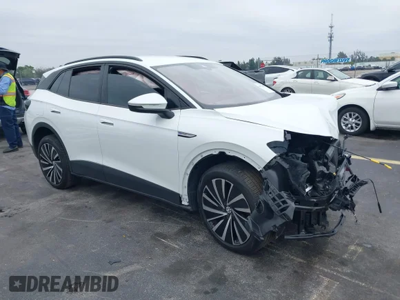 ✅ 2025 Volkswagen ID.4 Pro • VIN: 1V2DSPE86SC015282 • Lot: 44575685. Wystawiony na IAAI z przebiegiem 14 254 mil. Bezpłatny archiwum sprzedaży aukcyjnych z USA i szczegółowy raport historii pojazdu na DreamBid. Zdjęcie 1.