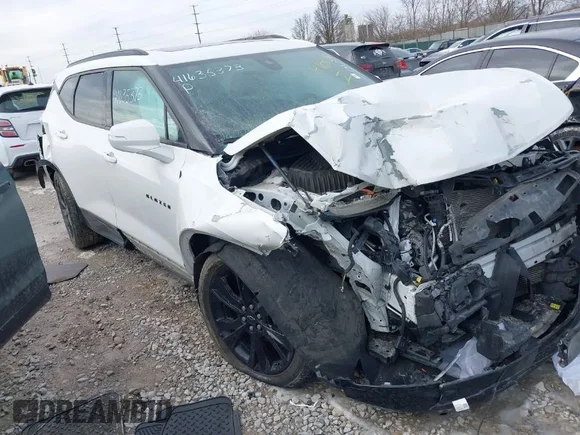 ✅ 2019 Chevrolet Blazer RS • VIN: 3GNKBJRSXKS639101 • Lot: 41635373. Wystawiony na IAAI z przebiegiem 89 039 mil. Bezpłatny archiwum sprzedaży aukcyjnych z USA i szczegółowy raport historii pojazdu na DreamBid. Zdjęcie 1.