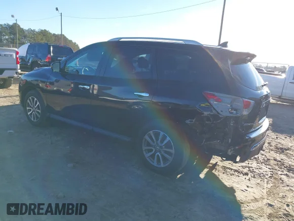 ✅ 2016 Nissan Pathfinder S • VIN: 5N1AR2MN4GC664558 • Lot: 41310709. Listed on IAAI with 120,121 mi. Free auction sales archive from the USA and detailed vehicle history report at DreamBid. Image 3.
