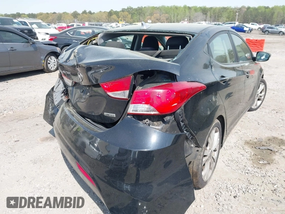 ✅ 2012 Hyundai Elantra Limited • VIN: KMHDH4AE9CU270445 • Lot: 44671587. Wystawiony na IAAI z przebiegiem 220 196 mil. Bezpłatny archiwum sprzedaży aukcyjnych z USA i szczegółowy raport historii pojazdu na DreamBid. Zdjęcie 4.
