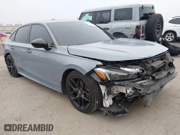 ✅ 2022 Honda Civic Si • VIN: 2HGFE1E56NH473170 • Lot: 42471560. Listed on IAAI with 43,894 mi. Free auction sales archive from the USA and detailed vehicle history report at DreamBid. Image 1.