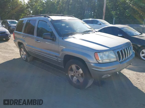 ✅ 2001 Jeep Grand Cherokee Limited • VIN: 1J4GW58N21C627982 • Лот: 45220538. Опубліковано раніше на IAAI з пробігом Не вказано. Безкоштовний доступ до архіву аукціонних продажів зі США та докладний звіт про історію автомобіля на DreamBid. Зображення 1.