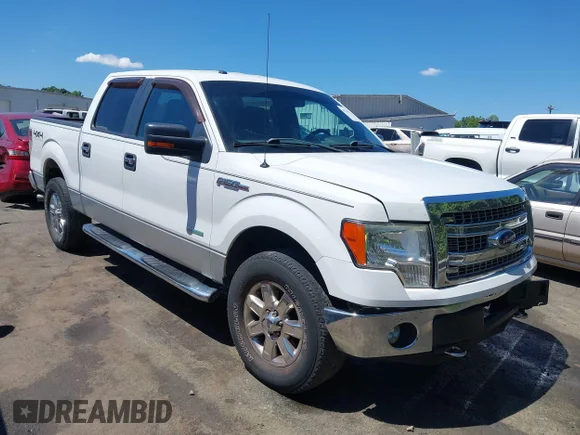 ✅ 2013 Ford F-150 Lariat • VIN: 1FTFW1ET7DFD15365 • Lot: 45279074. Listed on IAAI with 161,597 mi. Free auction sales archive from the USA and detailed vehicle history report at DreamBid. Image 1.