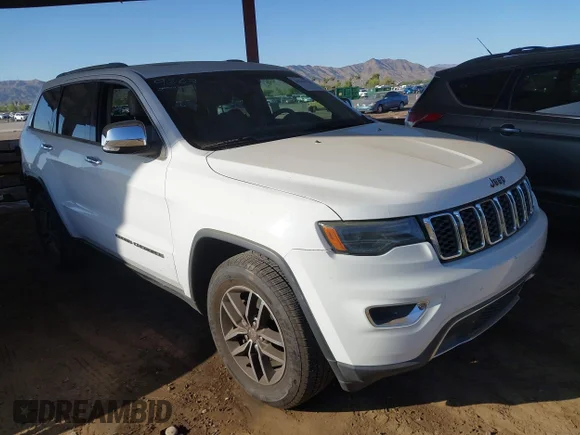 ✅ 2017 Jeep Grand Cherokee Limited • VIN: 1C4RJEBG1HC826426 • Лот: 45328174. Опубликован ранее на IAAI с пробегом 118 786 миль. Бесплатный доступ к архиву аукционных продаж из США и подробный отчёт об истории автомобиля на DreamBid. Изображение 1.