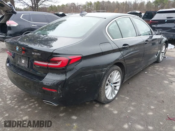 ✅ 2023 BMW 5 Series 530i xDrive • VIN: WBA13BJ05PCN00750 • Лот: 44665681. Опубликован ранее на IAAI с пробегом 39 688 миль. Бесплатный доступ к архиву аукционных продаж из США и подробный отчёт об истории автомобиля на DreamBid. Изображение 4.