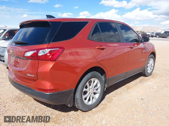 ✅ 2020 Chevrolet Equinox LS • VIN: 2GNAXHEV2L6164923 • Lot: 44811657. Wystawiony na IAAI z przebiegiem 150 955 mil. Bezpłatny archiwum sprzedaży aukcyjnych z USA i szczegółowy raport historii pojazdu na DreamBid. Zdjęcie 4.