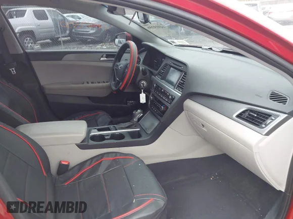 ✅ 2017 Hyundai Sonata Eco • VIN: 5NPE24AA1HH466971 • Lot: 44919350. Wystawiony na IAAI z przebiegiem 81 880 mil. Bezpłatny archiwum sprzedaży aukcyjnych z USA i szczegółowy raport historii pojazdu na DreamBid. Zdjęcie 5.
