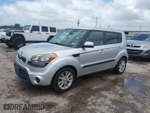 ✅ 2012 Kia Soul + • VIN: KNDJT2A60C7372685 • Lot: 45412340. Listed on IAAI with 86,227 mi. Free auction sales archive from the USA and detailed vehicle history report at DreamBid. Image 2.