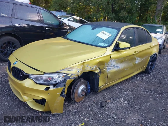 ✅ 2016 BMW M3 • VIN: WBS8M9C59G5E68255 • Лот: 43186210. Опубликован ранее на IAAI с пробегом 72 520 миль. Бесплатный доступ к архиву аукционных продаж из США и подробный отчёт об истории автомобиля на DreamBid. Изображение 2.