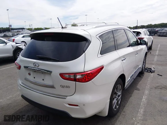✅ 2015 Infiniti QX60 • VIN: 5N1AL0MM6FC512521 • Lot: 45054460. Wystawiony na IAAI z przebiegiem 92 898 mil. Bezpłatny archiwum sprzedaży aukcyjnych z USA i szczegółowy raport historii pojazdu na DreamBid. Zdjęcie 4.