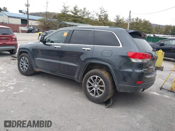 ✅ 2014 Jeep Grand Cherokee Limited • VIN: 1C4RJFBG3EC243504 • Lot: 44045522. Listed on IAAI with 152,855 mi. Free auction sales archive from the USA and detailed vehicle history report at DreamBid. Image 3.