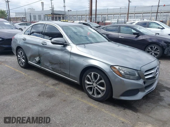 ✅ 2015 Mercedes-Benz C 300 • VIN: 55SWF4JB1FU068235 • Lot: 44970062. Listed on IAAI with 159,206 mi. Free auction sales archive from the USA and detailed vehicle history report at DreamBid. Image 1.