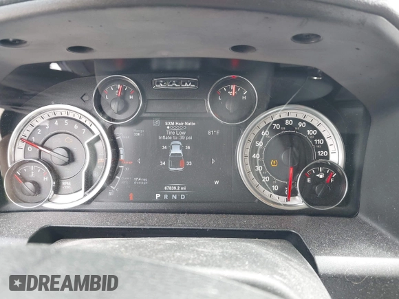 ✅ 2018 Ram 1500 Big Horn • VIN: 3C6RR7LG3JG246754 • Lot: 45260320. Wystawiony na IAAI z przebiegiem 67 839 mil. Bezpłatny archiwum sprzedaży aukcyjnych z USA i szczegółowy raport historii pojazdu na DreamBid. Zdjęcie 6.