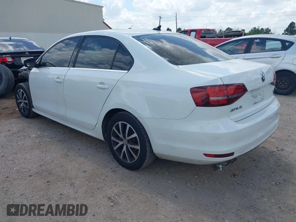 ✅ 2017 Volkswagen Jetta SE • VIN: 3VWDB7AJ3HM273192 • Lot: 44790792. Wystawiony na IAAI z przebiegiem 143 837 mil. Bezpłatny archiwum sprzedaży aukcyjnych z USA i szczegółowy raport historii pojazdu na DreamBid. Zdjęcie 3.