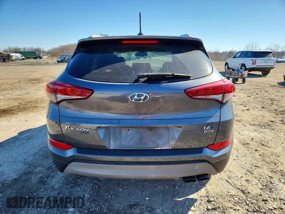 ✅ 2017 Hyundai Tucson Eco • VIN: KM8J3CA2XHU341838 • Lot: 76517765. Wystawiony na Copart z przebiegiem 183 939 mil. Bezpłatny archiwum sprzedaży aukcyjnych z USA i szczegółowy raport historii pojazdu na DreamBid. Zdjęcie 6.