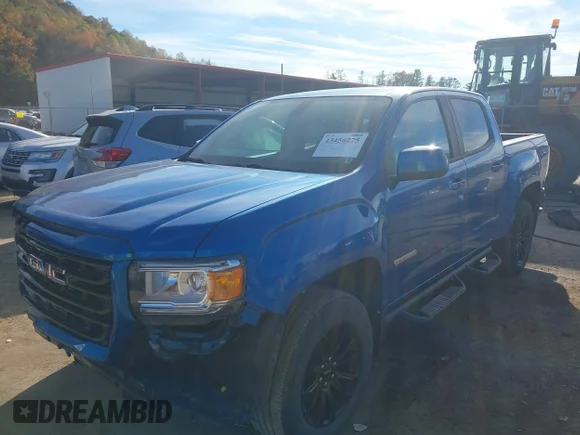 ✅ 2021 GMC Canyon 4WD Elevation • VIN: 1GTG6CEN8M1165491 • Lot: 43456275. Wystawiony na IAAI z przebiegiem 24 928 mil. Bezpłatny archiwum sprzedaży aukcyjnych z USA i szczegółowy raport historii pojazdu na DreamBid. Zdjęcie 2.
