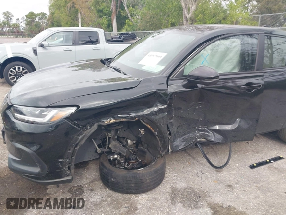 ✅ 2024 Honda HR-V Sport • VIN: 3CZRZ1H54RM747141 • Лот: 44557999. Опубліковано раніше на IAAI з пробігом 19 302 миль. Безкоштовний доступ до архіву аукціонних продажів зі США та докладний звіт про історію автомобіля на DreamBid. Зображення 6.