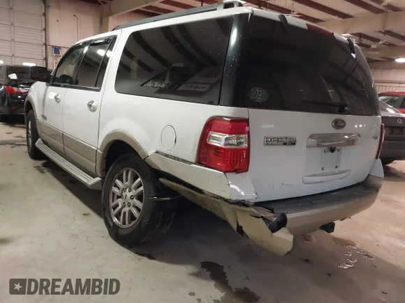 ✅ 2007 Ford Expedition Max Eddie Bauer • VIN: 1FMFK18577LA54863 • Лот: 41565290. Опубліковано раніше на IAAI з пробігом 218 709 миль. Безкоштовний доступ до архіву аукціонних продажів зі США та докладний звіт про історію автомобіля на DreamBid. Зображення 3.
