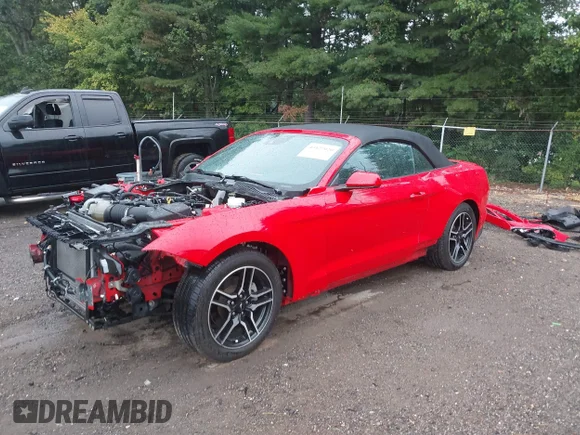 ✅ 2021 Ford Mustang EcoBoost • VIN: 1FATP8UHXM5115940 • Лот: 43127020. Опубліковано раніше на IAAI з пробігом 72 786 миль. Безкоштовний доступ до архіву аукціонних продажів зі США та докладний звіт про історію автомобіля на DreamBid. Зображення 2.