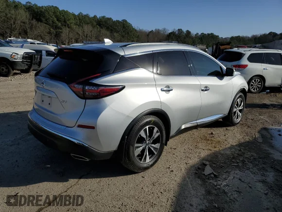 ✅ 2022 Nissan Murano SV • VIN: 5N1AZ2BJ6NC112945 • Lot: 36477743. Listed on Copart with 31,145 mi. Free auction sales archive from the USA and detailed vehicle history report at DreamBid. Image 3.