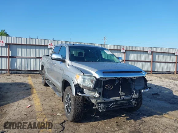 ✅ 2014 Toyota Tundra Limited • VIN: 5TFFY5F19EX172588 • Lot: 42243537. Listed on IAAI with 22,097 mi. Free auction sales archive from the USA and detailed vehicle history report at DreamBid. Image 1.