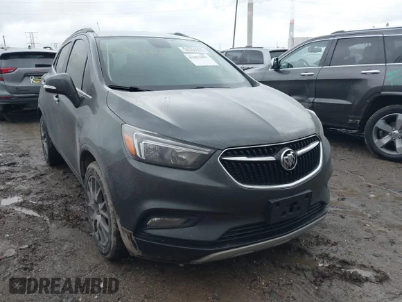 ✅ 2017 Buick Encore Sport Touring • VIN: KL4CJ1SB6HB124847 • Лот: 43893803. Опубліковано раніше на IAAI з пробігом 58 911 миль. Безкоштовний доступ до архіву аукціонних продажів зі США та докладний звіт про історію автомобіля на DreamBid. Зображення 1.