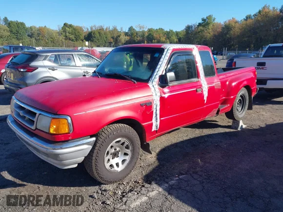 ✅ 1997 Ford Ranger XL • VIN: 1FTCR14AXVTA48557 • Лот: 43415006. Опубліковано раніше на IAAI з пробігом 223 205 миль. Безкоштовний доступ до архіву аукціонних продажів зі США та докладний звіт про історію автомобіля на DreamBid. Зображення 2.
