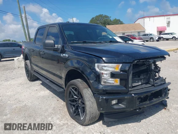 ✅ 2017 Ford F-150 Lariat • VIN: 1FTEW1EG5HKE45706 • Lot: 45066589. Listed on IAAI with 136,747 mi. Free auction sales archive from the USA and detailed vehicle history report at DreamBid. Image 1.