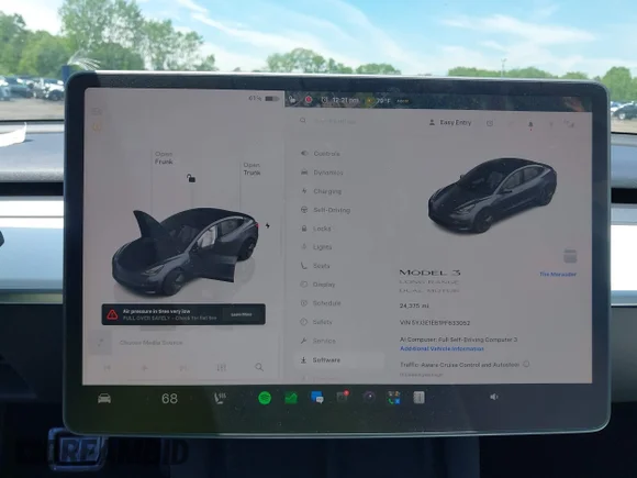✅ 2023 Tesla Model 3 Long Range • VIN: 5YJ3E1EB1PF633052 • Лот: 45198232. Опубликован ранее на IAAI с пробегом 24 375 миль. Бесплатный доступ к архиву аукционных продаж из США и подробный отчёт об истории автомобиля на DreamBid. Изображение 7.