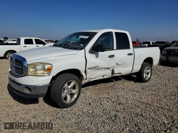 ✅ 2007 Dodge 1500 SLT • VIN: 1D7HU18P57S264155 • Лот: 51324766. Опубліковано раніше на Copart з пробігом 174 507 миль. Безкоштовний доступ до архіву аукціонних продажів зі США та докладний звіт про історію автомобіля на DreamBid. Зображення 1.