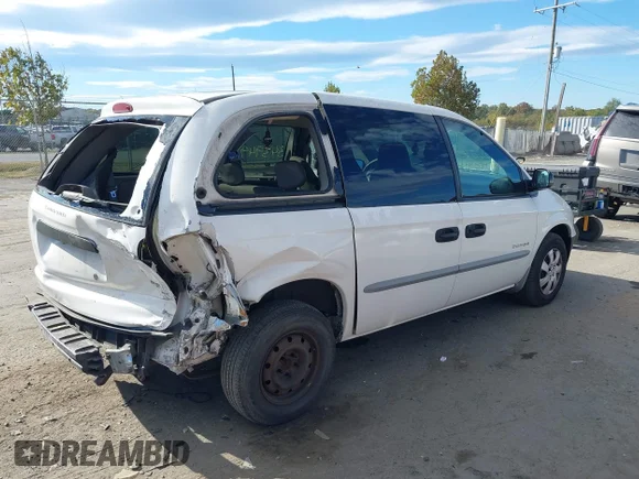 ✅ 2001 Dodge Caravan SE • VIN: 1B4GP25381B158694 • Lot: 43439493. Wystawiony na IAAI z przebiegiem 167 305 mil. Bezpłatny archiwum sprzedaży aukcyjnych z USA i szczegółowy raport historii pojazdu na DreamBid. Zdjęcie 4.
