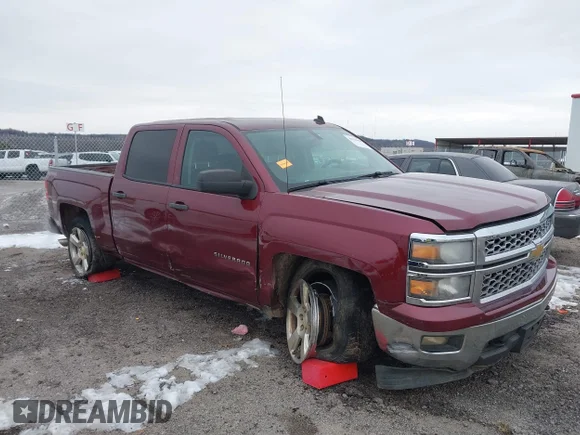 ✅ 2014 Chevrolet Silverado 1500 LT • VIN: 3GCUKREC7EG487736 • Лот: 44270566. Опубліковано раніше на IAAI з пробігом 177 094 миль. Безкоштовний доступ до архіву аукціонних продажів зі США та докладний звіт про історію автомобіля на DreamBid. Зображення 1.