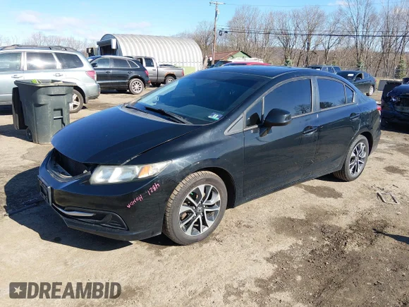 ✅ 2013 Honda Civic EX • VIN: 19XFB2F80DE265317 • Lot: 44689408. Wystawiony na IAAI z przebiegiem 131 526 mil. Bezpłatny archiwum sprzedaży aukcyjnych z USA i szczegółowy raport historii pojazdu na DreamBid. Zdjęcie 2.