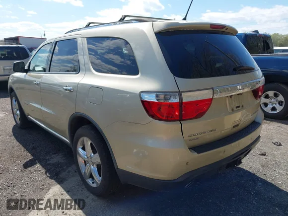 ✅ 2012 Dodge Durango Citadel • VIN: 1C4SDJET7CC153614 • Лот: 44795345. Опубликован ранее на IAAI с пробегом 250 299 миль. Бесплатный доступ к архиву аукционных продаж из США и подробный отчёт об истории автомобиля на DreamBid. Изображение 3.