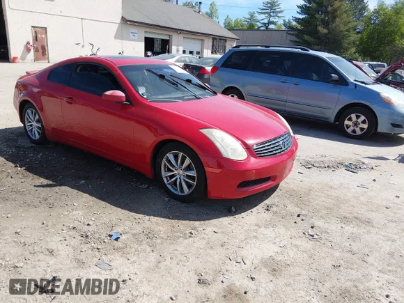 ✅ 2006 Infiniti G35 • VIN: JNKCV54E36M702637 • Lot: 45119610. Listed on IAAI with 147,779 mi. Free auction sales archive from the USA and detailed vehicle history report at DreamBid. Image 1.