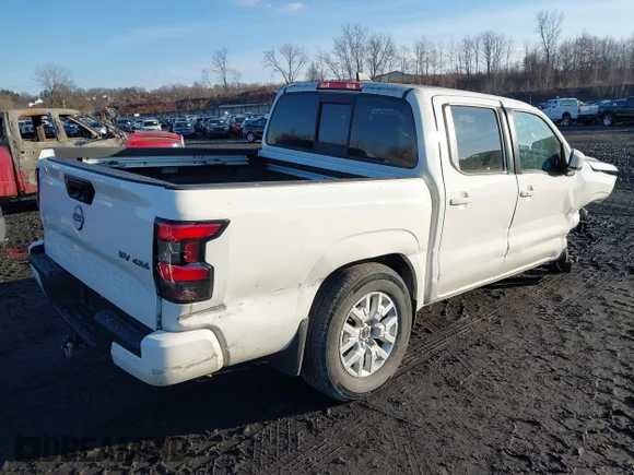 ✅ 2022 Nissan Frontier Pro-4X • VIN: 1N6ED1EK2NN619958 • Lot: 44094179. Wystawiony na IAAI z przebiegiem 27 584 mil. Bezpłatny archiwum sprzedaży aukcyjnych z USA i szczegółowy raport historii pojazdu na DreamBid. Zdjęcie 4.
