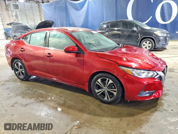 ✅ 2022 Nissan Sentra SV • VIN: 3N1AB8CV2NY288740 • Лот: 76468005. Опубліковано раніше на Copart з пробігом 96 179 миль. Безкоштовний доступ до архіву аукціонних продажів зі США та докладний звіт про історію автомобіля на DreamBid. Зображення 4.
