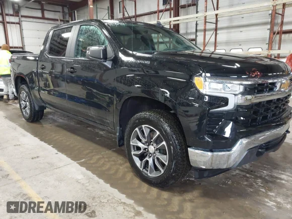 ✅ 2024 Chevrolet Silverado 1500 LT • VIN: 3GCPDKEK9RG281880 • Лот: 44548240. Опубликован ранее на IAAI с пробегом Не указан. Бесплатный доступ к архиву аукционных продаж из США и подробный отчёт об истории автомобиля на DreamBid. Изображение 1.