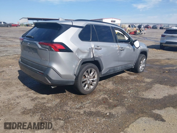 ✅ 2020 Toyota RAV4 Limited • VIN: 2T3Y1RFV0LC069909 • Lot: 45018460. Listed on IAAI with 115,482 mi. Free auction sales archive from the USA and detailed vehicle history report at DreamBid. Image 2.