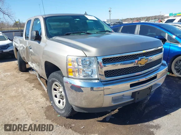 ✅ 2012 Chevrolet Silverado 1500 LS • VIN: 1GCRCREAXCZ253864 • Lot: 44444011. Listed on IAAI with 102,313 mi. Free auction sales archive from the USA and detailed vehicle history report at DreamBid. Image 1.