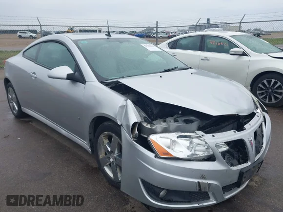 ✅ 2009 Pontiac G6 GT 1SB • VIN: 1G2ZK17K494232819 • Lot: 42163638. Listed on IAAI with 161,941 mi. Free auction sales archive from the USA and detailed vehicle history report at DreamBid. Image 1.